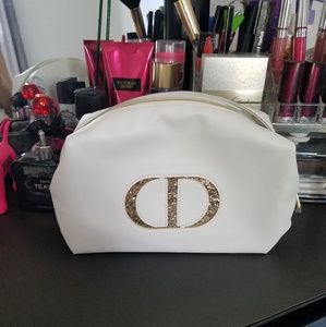 Christian Dior makeup bag